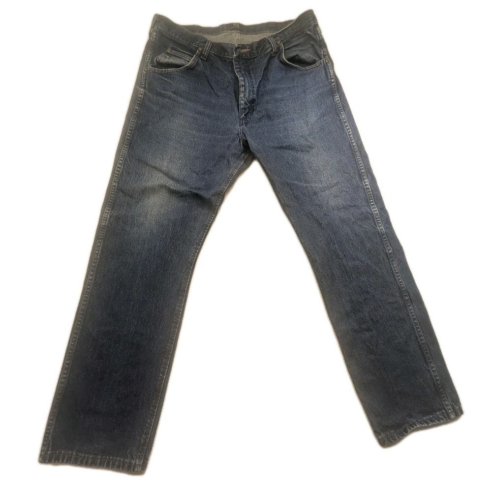 Wrangler Jeans Men's 38x30 Blue Regular Fit‎ 47MWZ Denim Heavyweight